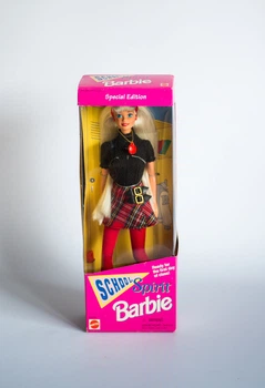 Колекційна Барбі 90-х школа School Spirit Barbie 1995