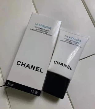 Кремовая пенка для умывания Chanel La Mousse Cleansing Cream-To-Foam, 30 мл (0875)