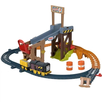 Железная дорога Томас и друзья Приключения Дизеля на стройке Thomas and friends JBW20