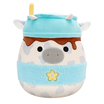 М'яка іграшка Squishmallows – Сіра корівка (Grey Cow) – 30 см