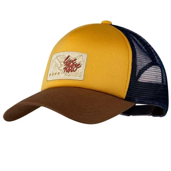 Кепка Buff Trucker Cap Erlen L/XL Shiny Yellow/Blue (1033-BU 137841.337.30.00)