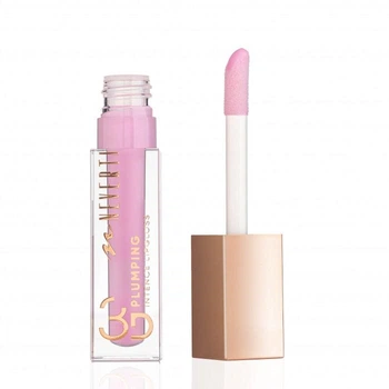 Блиск для губ NEVERTI 3D Plumping Intense Lipgloss 002 Cotton Candy 4 мл для об’єму та інтенсивного зволоження губ, ефект пухких губ і дзеркальний блиск