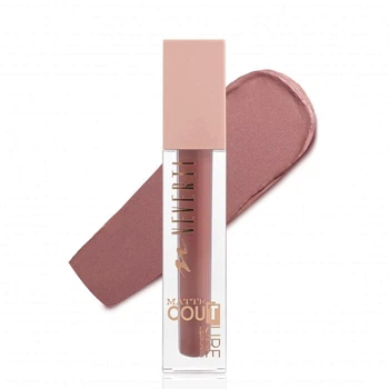 Жидкая матовая помада для губ Neverti Matte Couture Liquid 111 Orchid Desire для ухода и стойкого макияжа 4.5 мл