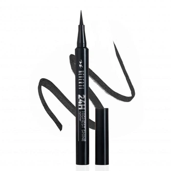 Водостойкая подводка-маркер для глаз Neverti Highest Shine Eye Liner для четких линий и выразительного макияжа Черный 1 мл
