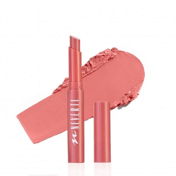 Кремовая помада-бальзам для губ Neverti Lip Balm With Shea Butter 002 Cheerful Glow для ухода и защиты 2 г