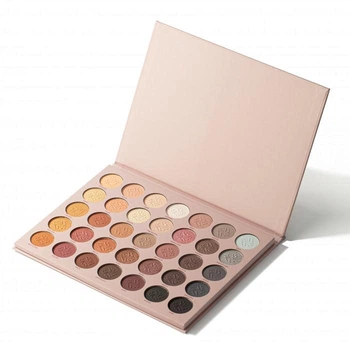 Палетка теней для век Bogenia Pro Match Eyeshadow Palette 35 цветов для разнообразного макияжа глаз 56 г