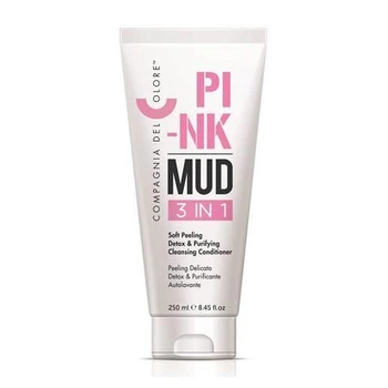 Маска-пілінг для волосся Pink Mud Compagnia Del Colore 3 in 1 для глибокого очищення та догляду шкіри голови 250 мл