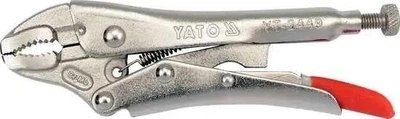 Клещи зажимные YATO, длина 125 мм, универсальный инструмент для ремонта и сборки