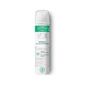 SVR Spirial Spray Антиперспирант-спрей 48H для чувствительной кожи без следов 75 мл