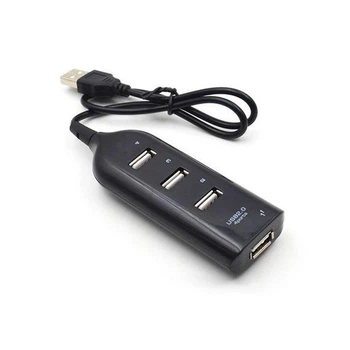 Адаптер хаб Starmobile USB 2.0 черный 4 порта 1м