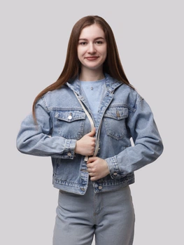 Куртка джинсовая женская S Синий UA GIRL (704334-S)