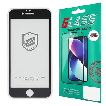 Защитное стекло GXQC Apple iPhone 6 черное 0.25 мм Full Glue 2.5D