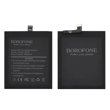 Аккумулятор Borofone BP40 для Xiaomi Mi 9T Pro/Mi 9T/Redmi K20/Redmi K20 Pro Li-Pol 4000 мАч 3.85 В (BP40)