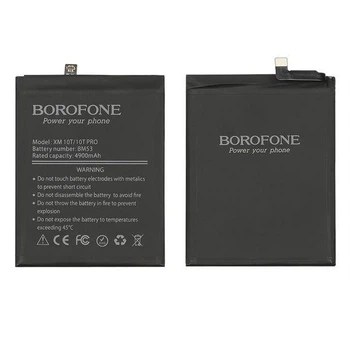 Акумулятор Borofone BM53 для Xiaomi Mi 10T/Mi 10T Pro/Redmi K30 чорний сумісний з Xiaomi (BM53)