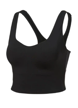 Спортивный топ с уплотненными чашками для женщины Crivit LYCRA® 473511 S Черный