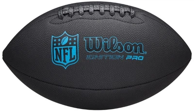 М'яч для американського футболу Wilson NFL Ignition Pro Eco Black OF, розмір 9(OB_AE7A3A712075)