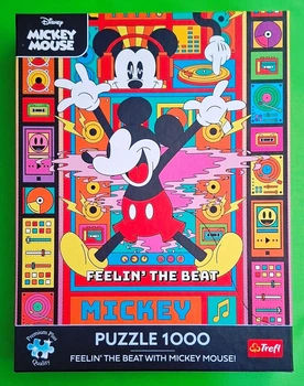 Пазл Trefl Mickey and Friends Відчуй ритм з Міккі Маусом 1000 ел (12142)