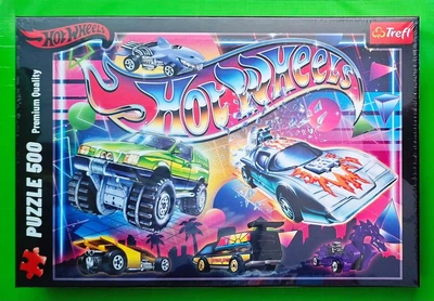 Пазли Trefl 500 елементів Hot Wheels Атмосфера 80-х