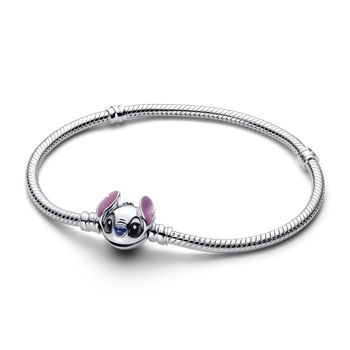 Срібний браслет Pandora «Стіч» Ліло і Стіч Срібний браслет Пандора Stitch Lilo 593738C01 16