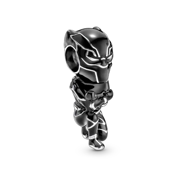 Серебряный шарм Pandora «Черная Пантера» Мстители S925 Бусина Пандора Black Panther Marvel The Avengers Марвел Wakanda 790783C01