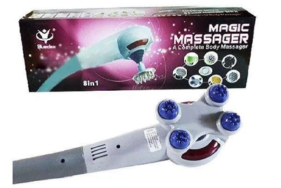 Ручний вібраційний масажер для всього тіла Maxtop MP 2239 magic Massager 8 в 1