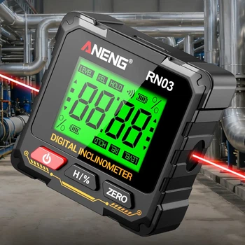 Цифровий кутомір інклінометр Aneng RN03 з лазерними покажчиками та вбудованим акумулятором