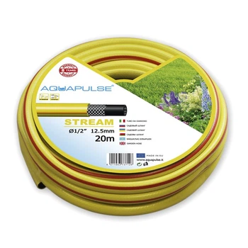 Шланг для поливу AQUAPULSE STREAM 3-шаровий (3/4, 20 м) Italy (АКВАПУЛС СТРІМ, Італія)