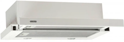 Витяжка кухонна ELEYUS Storm 700 50 WH 156Вт, 700 м³/год, телескопічна, біла (витяжка ELEYUS, телескопічна)