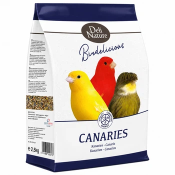 Повнораціонний корм для канарок Deli Nature Birdelicious Canaries з екструдованими гранулами для додаткових вітамінів 0.8 кг 28501