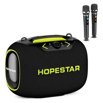 Портативна Bluetooth-колонка HOPESTAR PARTYBOX 120W, чорна
