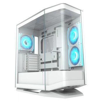 Корпус комп'ютерний Cougar FV270 RGB, білий