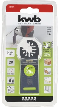 Brzeszczot wgłębny do multitoola Einhell KWB HCS 34 x 44 mm (49709154) (4009317091547)