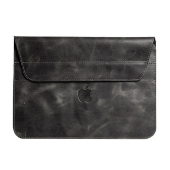 Шкіряний чохол для MacBook Pro 14" (2021-2026) grey tira