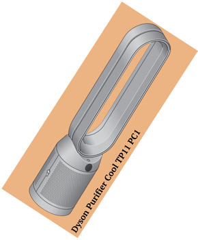 Очисник повітря Dyson Purifier Cool TP11 PC1 (544901-01)