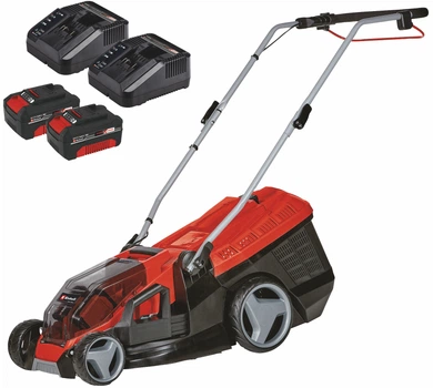 Газонокосарка акумуляторна Einhell GE-CM 36/36 Li (2×4.0Ah) (3413230)