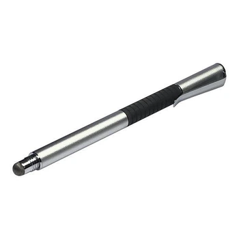 Стилус Jot Pro двусторонний алюминиевый серебристый высокоточный с креплением