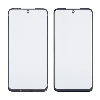 Стекло тачскрина Xiaomi Redmi 10 Чёрное Закалённое с OCA плёнкой