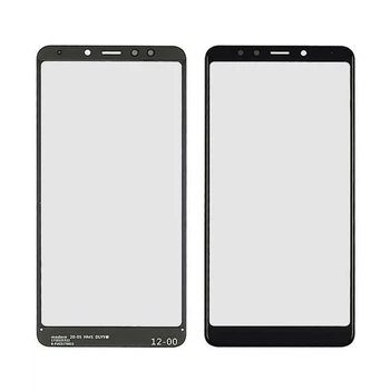 Стекло тачскрина Xiaomi Redmi 5 черное закаленное с OCA пленкой