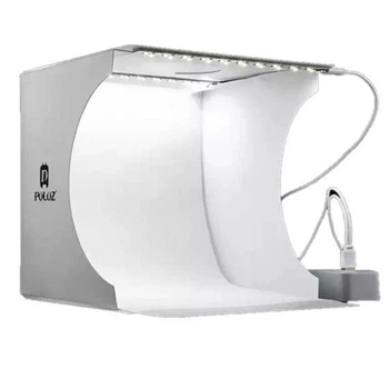 Лайткуб Puluz PU5022 белый 24 х 23 х 22 см с 2 LED панелями (PU5022)