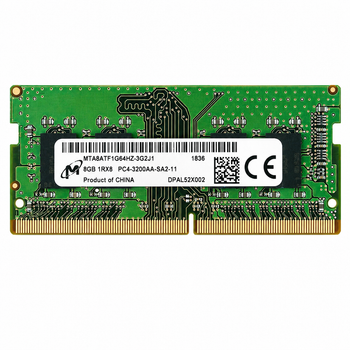 Оперативна пам'ять SODIMM 8Gb DDR4 3200MHz pc4-25600 Micron MTA8ATF1G64HZ-3G2J1 б/в mta8atf1g64hz-3g2j1