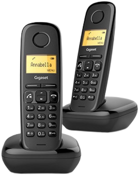 Telefon stacjonarny Gigaset A270 Duo Black (L36852-H2812-D201)
