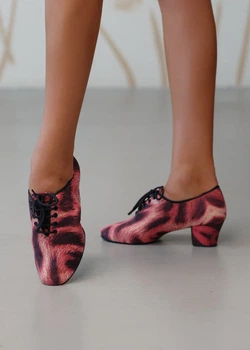 Туфлі тренувальні бальні Grand Prix CAYENNA текстиль oxford, wild red, 40