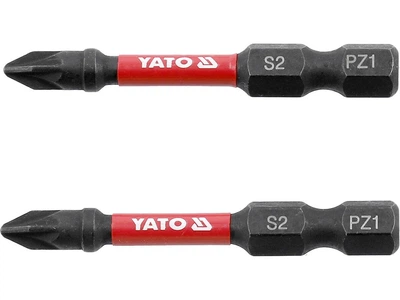 Біти ударні YATO PZ1 x 50 мм HEX 1/4" 2 шт YT-78043