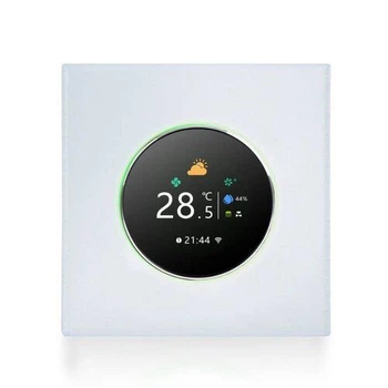 Терморегулятор Wi-Fi для теплого пола IN-THERM PWT 700 белый, с мультиколесом управления