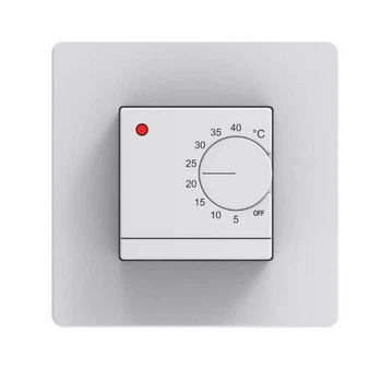 Терморегулятор для теплої підлоги IN-THERM RTC 19 SL WHITE білий, механічний