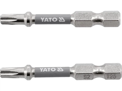 Біти YATO TORX T25 x 50 мм HEX 1/4" нікельовані 2 шт YT-78034