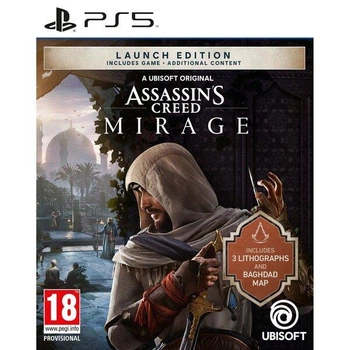 Гра Assassin's Creed Mirage Launch Edition для PS5 (Blu-ray диск) RU - Б/У