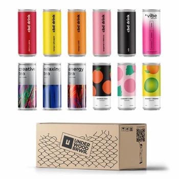 Дегустаційний набір безалкогольних газованих напоїв Underwood Brewery 0,33 л х 12 шт