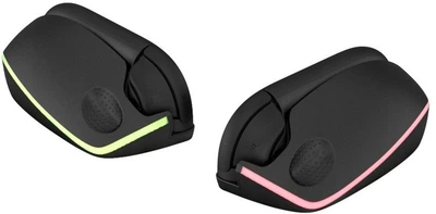 Uchwyt Yaxo na Joy-Con Mouse Pro Set do NS/NS2 Techno Black (YGMPSJCH01B)