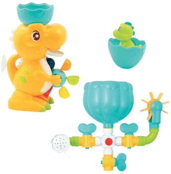 Zestaw zabawek do kąpieli Ludi Dinozaur z młynkiem 1180035 (3550833400715)